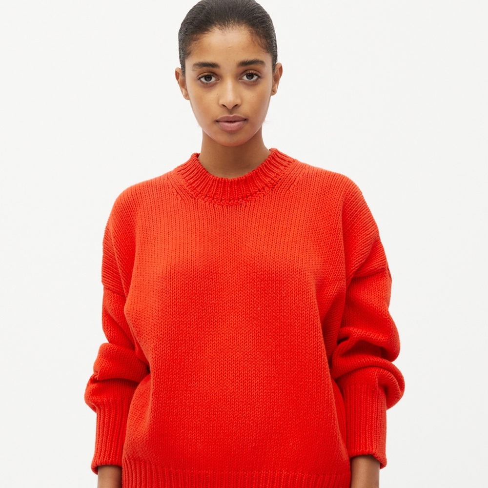 COPY - Babaa cotton jumper no.16 summer flame